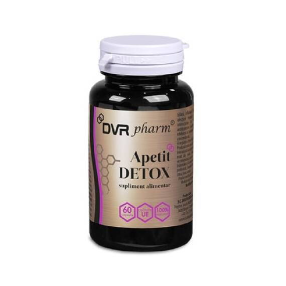 Apetit Detox Pachet 60 capsule + 30 capsule DVR Pharm - - Roveli