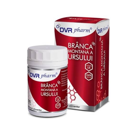 Branca Montana a Ursului 120 capsule DVR Pharm - - Roveli