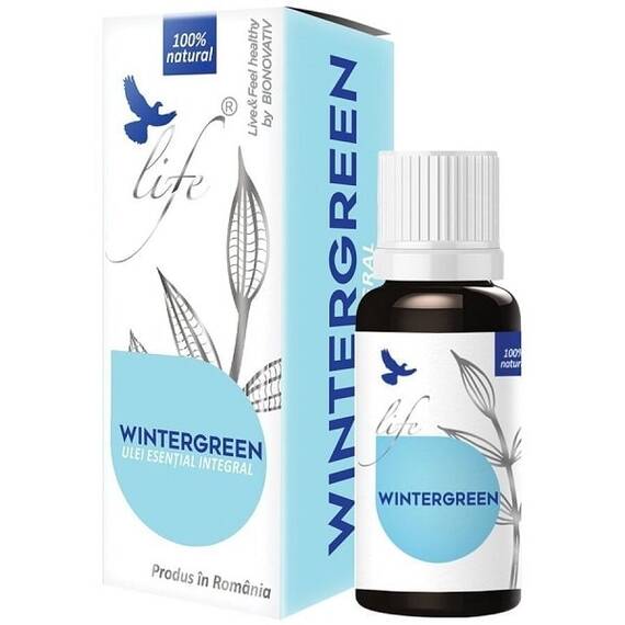 Ulei Esential Integral de Wintergreen 10 ml Bionovativ Life - - Roveli
