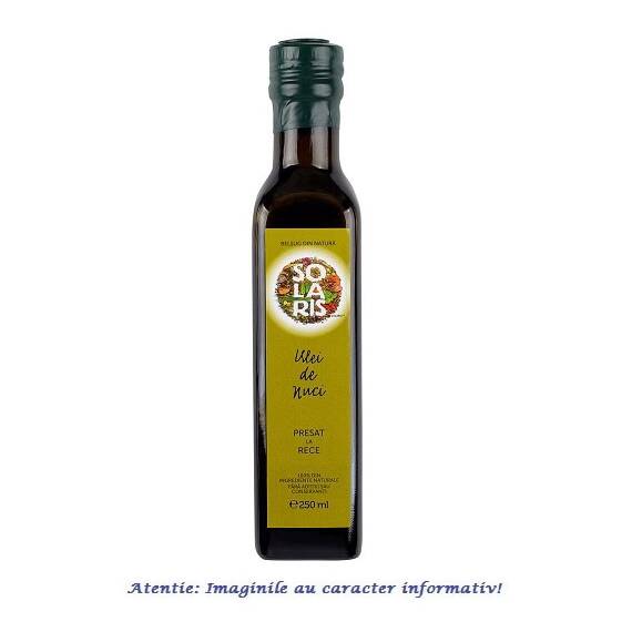 Ulei de Nuci Presat la Rece 250 ml Solaris - - Roveli