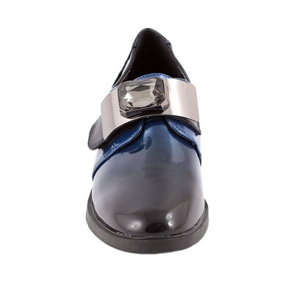 Pantofi dama casual lacuiti L-6-DK. BLUE, Culoare (12): Albastru, Marime (12): 40 - 3- Roveli