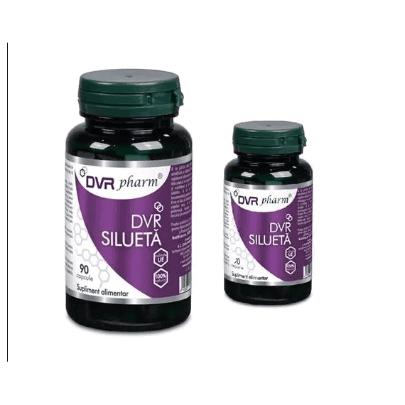 DVR Silueta Pachet 60 capsule + 30 capsule DVR Pharm - - Roveli
