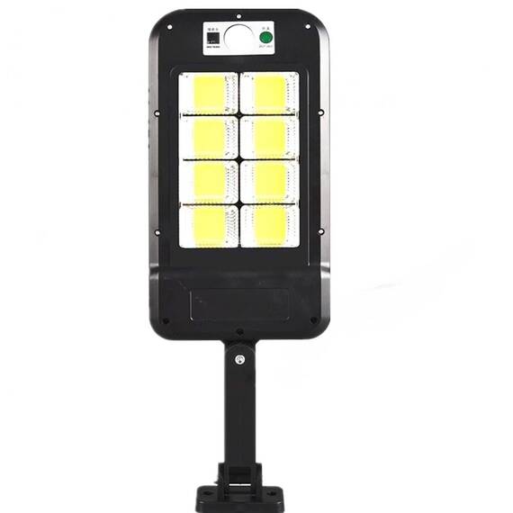 Lampa solara cu acumulator de exterior cu telecomanda 8 LED COB - - Roveli