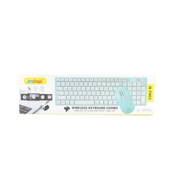 Set tastatura si mouse fara fir - - Roveli
