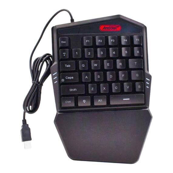 Tastatura unica pentru jocuri, Culoare (tm): negru - - Roveli