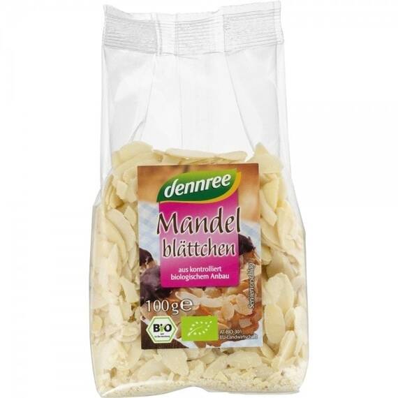 Migdale feliate 100g Dennree - - Roveli