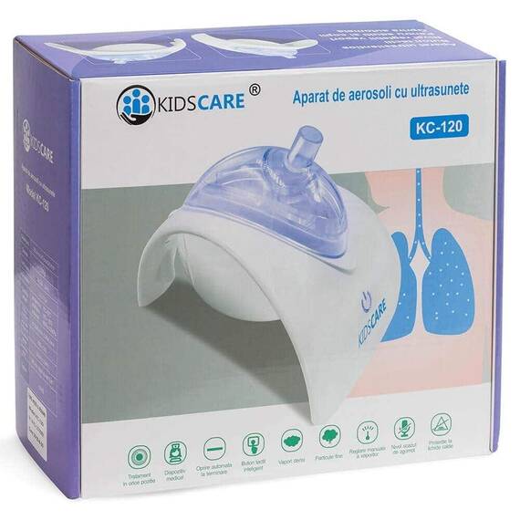Aparat de aerosoli cu ultrasunete silentios Kidscare KC120 - 6- Roveli