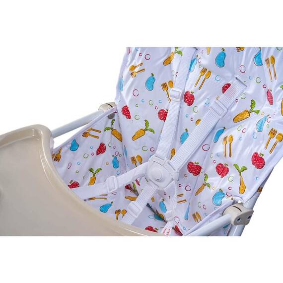 Scaun de masa Bimba Kidscare, Bej - 4- Roveli