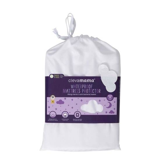 Protectie impermeabila pentru saltea 46 x 83 x 10 cm Clevamama 3374 - 3- Roveli