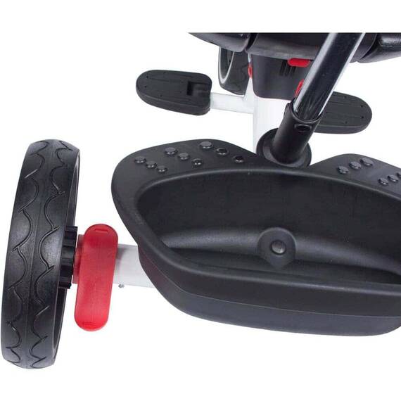 Tricicleta pliabila pentru copii Impera albastru, scaun rotativ, copertina de soare, maner pentru parinti Kidscare - 7- Roveli