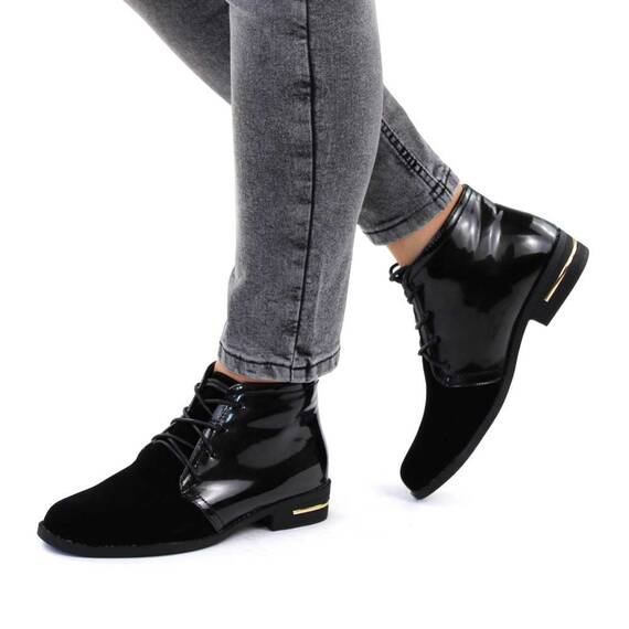 Ghete de dama usoare si comode 11516-BLACK, Culoare (12): Negru, Marime (12): 37 - - Roveli