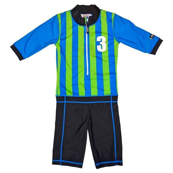Costum de baie Sport blue marime 98- 104 protectie UV Swimpy - - Roveli