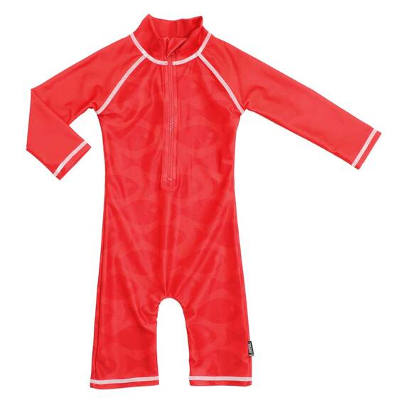 Costum de baie Fish Red marime 74- 80 protectie UV Swimpy - - Roveli