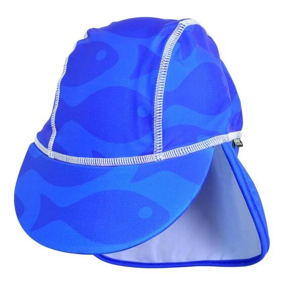 Sapca Fish blue 1- 2 ani protectie UV Swimpy - - Roveli