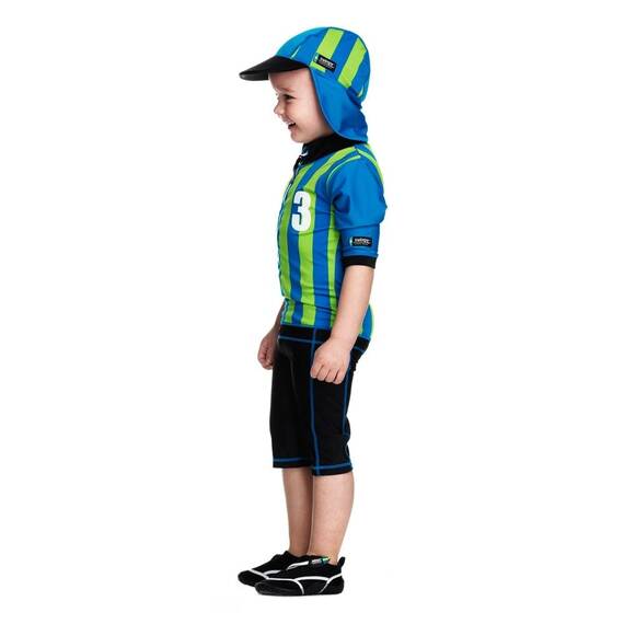 Costum de baie Sport blue marime 98- 104 protectie UV Swimpy - 2- Roveli