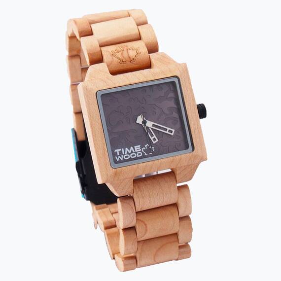 Ceas din lemn TimeWood Sirius Unisex - - Roveli