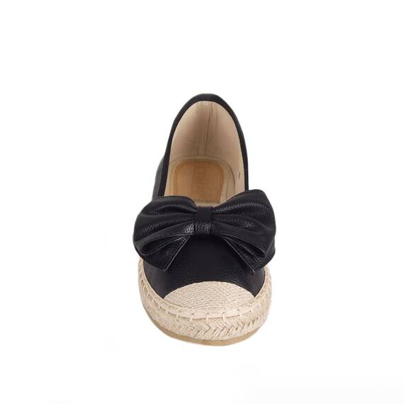 Espadrile de dama negre cu funda aplicata XCL-6-N, Culoare (12): Negru, Marime (12): 40 - 3- Roveli