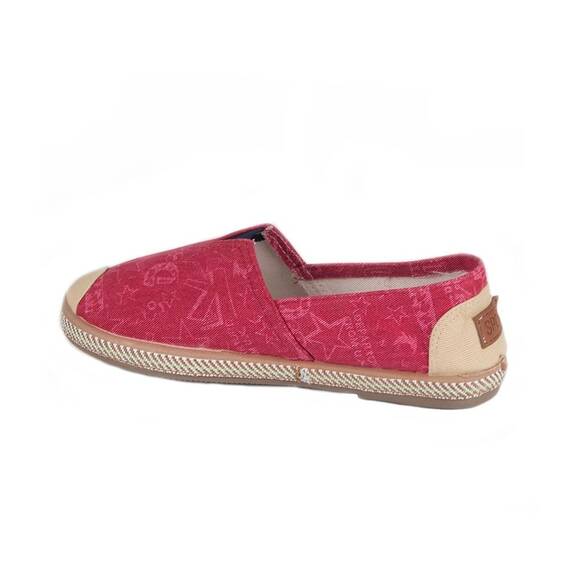 Espadrile dama imprimate 577-R, Culoare (12): Rosu, Marime (12): 37 - 2- Roveli