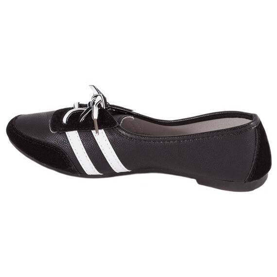 Pantofi negri de dama 1823PURE-BLACK, Culoare (12): Negru, Marime (12): 39 - 2- Roveli