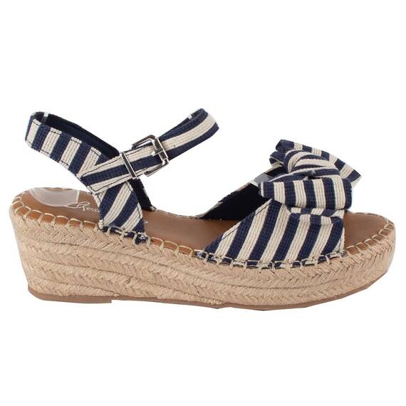 Sandale dama cu platforma Y288-58-NAVY, Culoare (12): Alb, Albastru, Marime (12): 36 - 5- Roveli