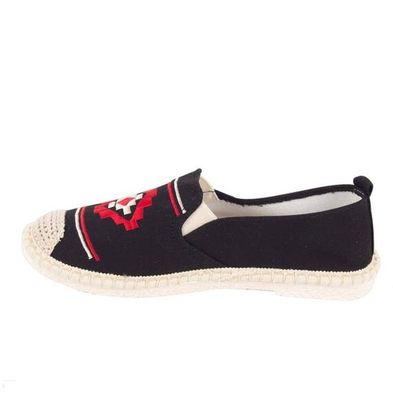 Espadrile negre de dama A-18N, Culoare (12): Negru, Marime (12): 37 - 5- Roveli