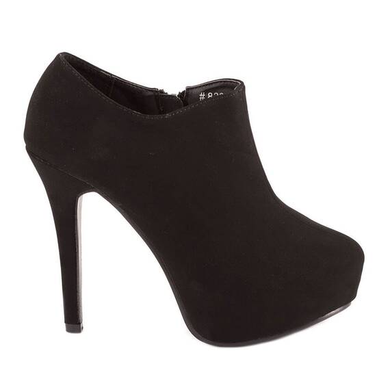 Botine de dama cu platforma 82916N-SS, Culoare (12): Negru, Marime (12): 38 - 4- Roveli