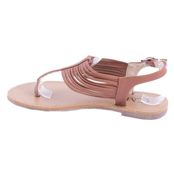 Sandale de dama comode camel 8839-85C, Culoare (12): Camel, Marime (12): 39 - 2- Roveli