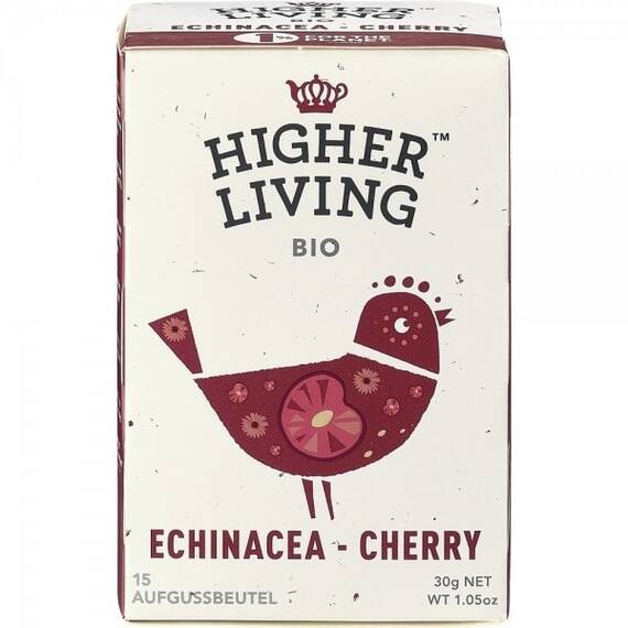 Ceai de echinaceea si cirese 2g Higher Living - - Roveli