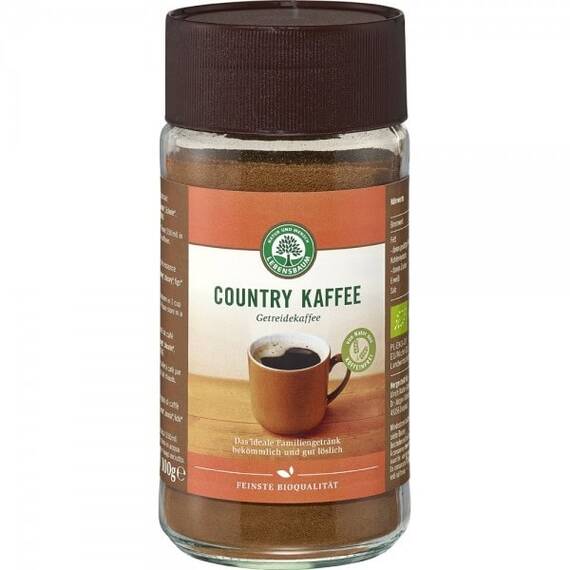 Inlocuitor cafea solubila fara cofeina 100g Lebensbaum - - Roveli
