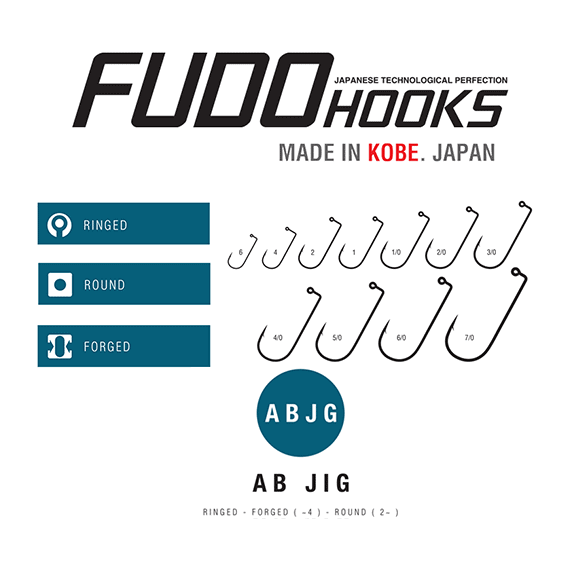 Jig Fudo AB JIG 2101 Black-Nickel nr.1, Varianta (50): Jig Fudo AB JIG 2101 Black-Nickel nr.1 - - Roveli