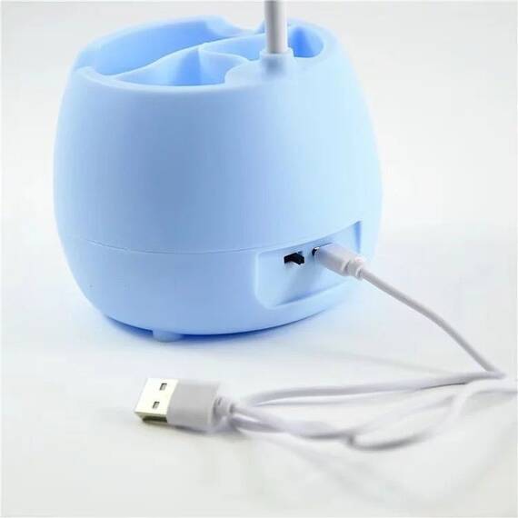 Lampa de birou flexibila cu separatoare si suport pentru telefonul mobil - 6- Roveli