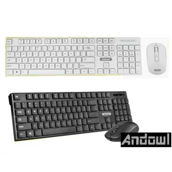 Tastatura si mouse fara fir 2,4 GHz-Set - 2- Roveli