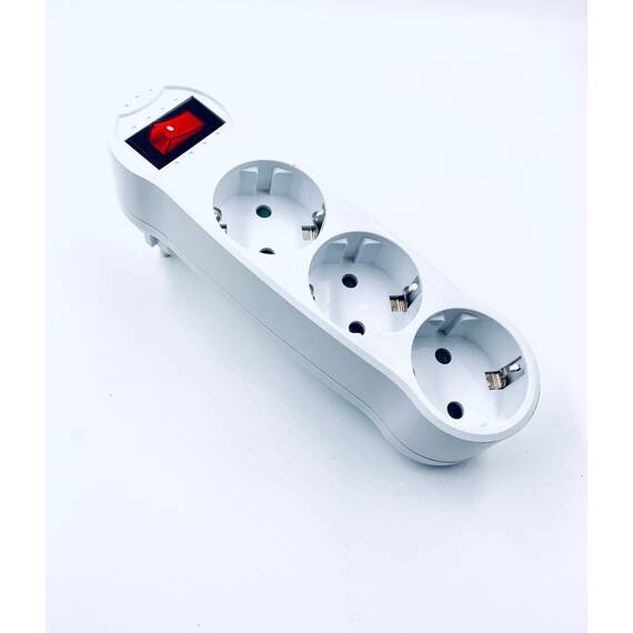 Adaptor stecher ceramic triplu - 3- Roveli Adaptor stecher ceramic triplu - 3- Roveli