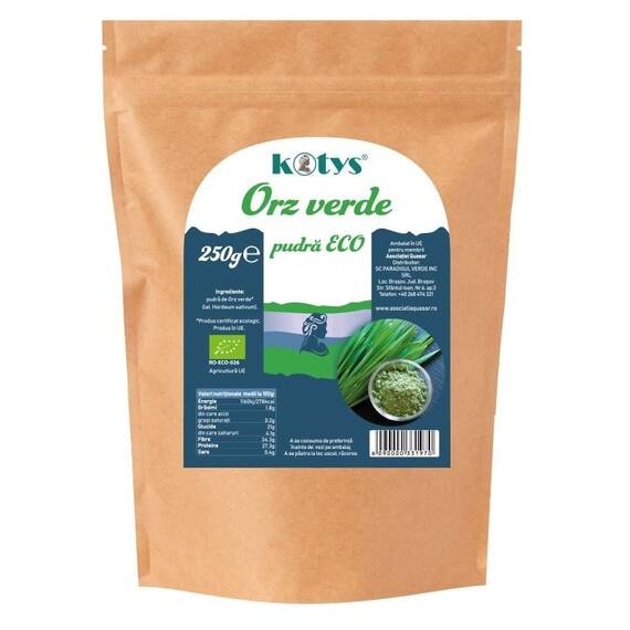 Orz Verde Pudra Eco 250 g Kotys - - Roveli