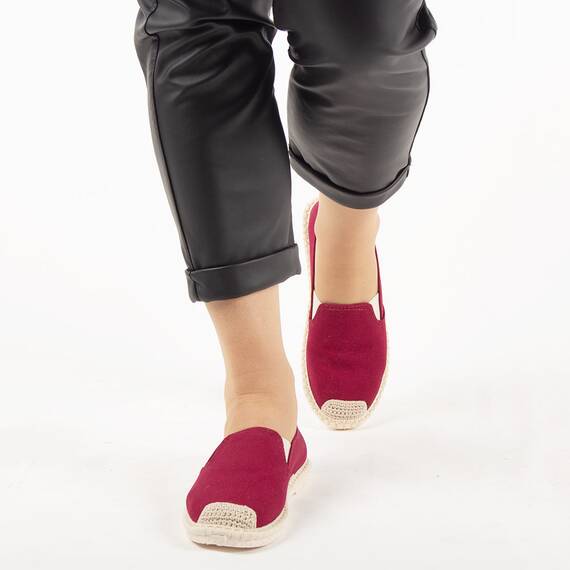 Espadrile de dama A-003-D.VIN, Culoare (12): Visiniu, Marime (12): 39 - 2- Roveli
