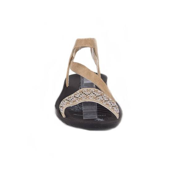 Sandale de dama usoare cu strasuri LU-01-K, Culoare (12): Bej, Marime (12): 38 - 3- Roveli