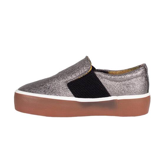 Espadrile dama casual cu talpa groasa K1721105-P, Culoare (12): Argintiu, Marime (12): 37 - 2- Roveli