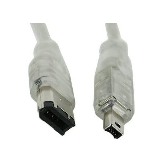 Cablu de la 6 la 4 pini IEEE 1394 iLink FireWire DV pentru MAC/PC - - Roveli