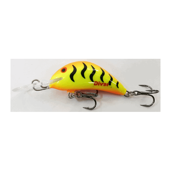 Vobler Kenart Diver 4F 4cm/3gr, Varianta (50): Diver 4F 4cm/3gr Red Tiger - - Roveli
