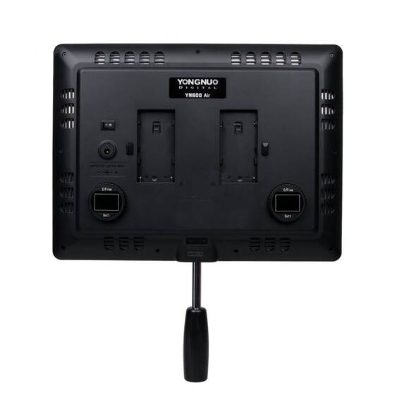 ​Yongnuo YN600 Air Lampa foto-video cu 192 PRO LED-uri CRI 95 si temperatura de culoare reglabila - - Roveli