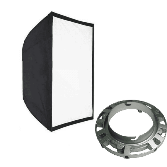 Softbox 90x90cm cu montura Bowens - - Roveli