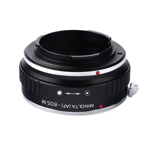 Adaptor montura K&F Concept Minolta (AF)-EOS M de la Minolta AF/Sony A la Canon EOS M KF06.158 - - Roveli