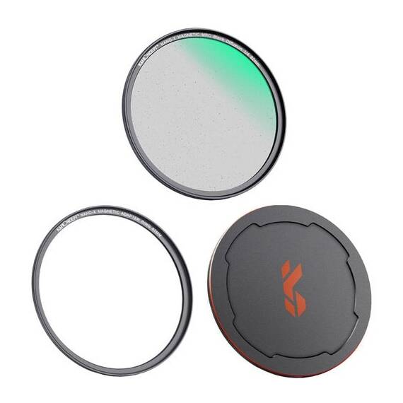 Filtru magnetic K&F Concept Black Mist 1/4 Nano-X cu adaptor 72mm si capac SKU.1822 - - Roveli