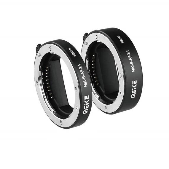 Tuburi de extensie macro Meike MK-S-AF3A cu Auto focus pentru Sony NEX E-mount - 2- Roveli