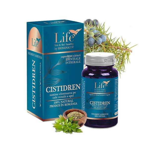 Cistidren Capsule cu Uleiuri Esentiale Integrale 30 capsule Bionovativ Life - - Roveli
