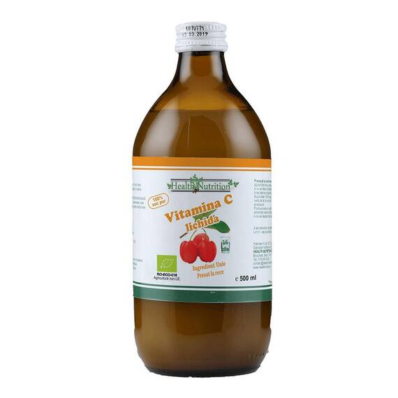 Vitamina C Lichida Bio 500 ml Health Nutrition - - Roveli