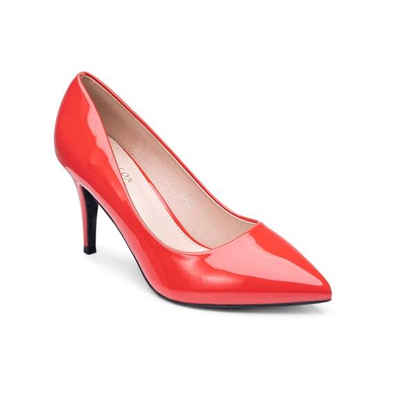 Pantofi dama stiletto cu toc subtire Rosii Mina, Culoare (12): Rosu, Marime (12): 36 - - Roveli
