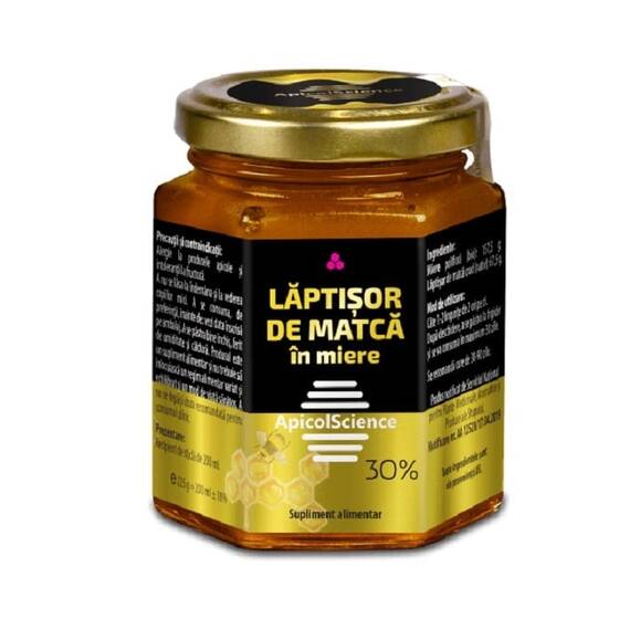 Laptisor de Matca in Miere 30% 200 ml Apicol Science - - Roveli