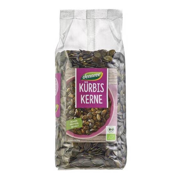Seminte decojite de dovleac bio 500g Dennree - - Roveli