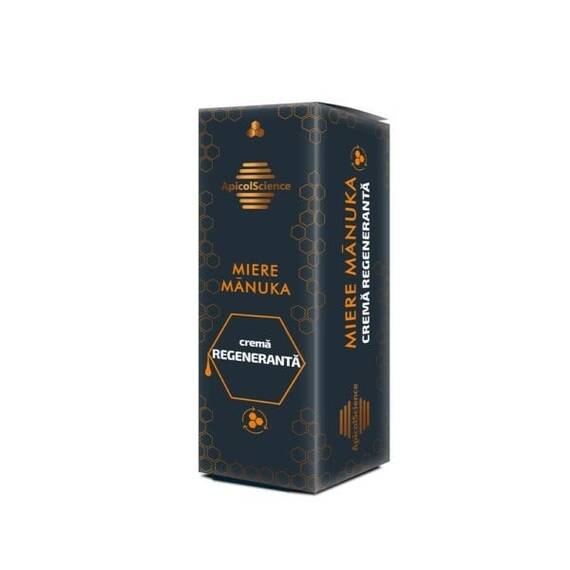 Crema Regeneranta cu Miere Manuka 50 ml Apicol Science - - Roveli